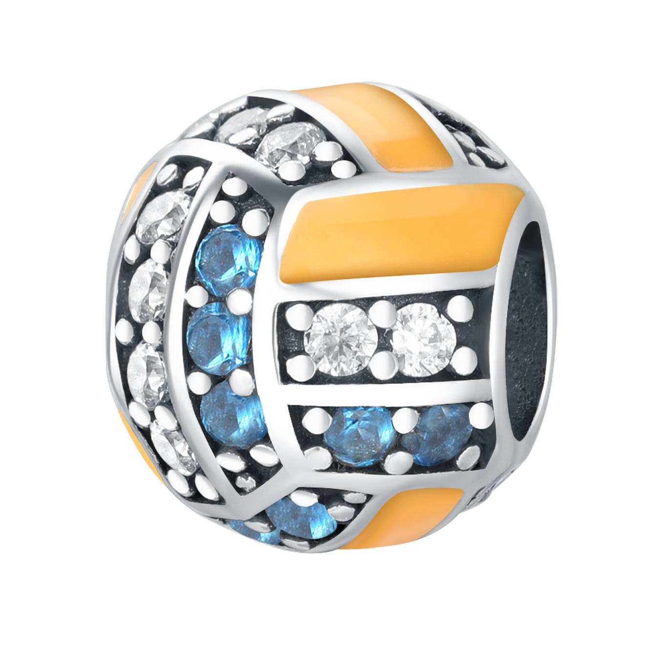 Authentic copper Charm Bead Charms Luxury Volleyball Sports Beading Compatible With Bracelets Diy Women Making Delicate Gift Jewellery
Authentic copper Charm Bead Charms Luxury Volleyball Sports Beading Compatible With Bracelets Diy Women Making Delicate Gift Jewellery