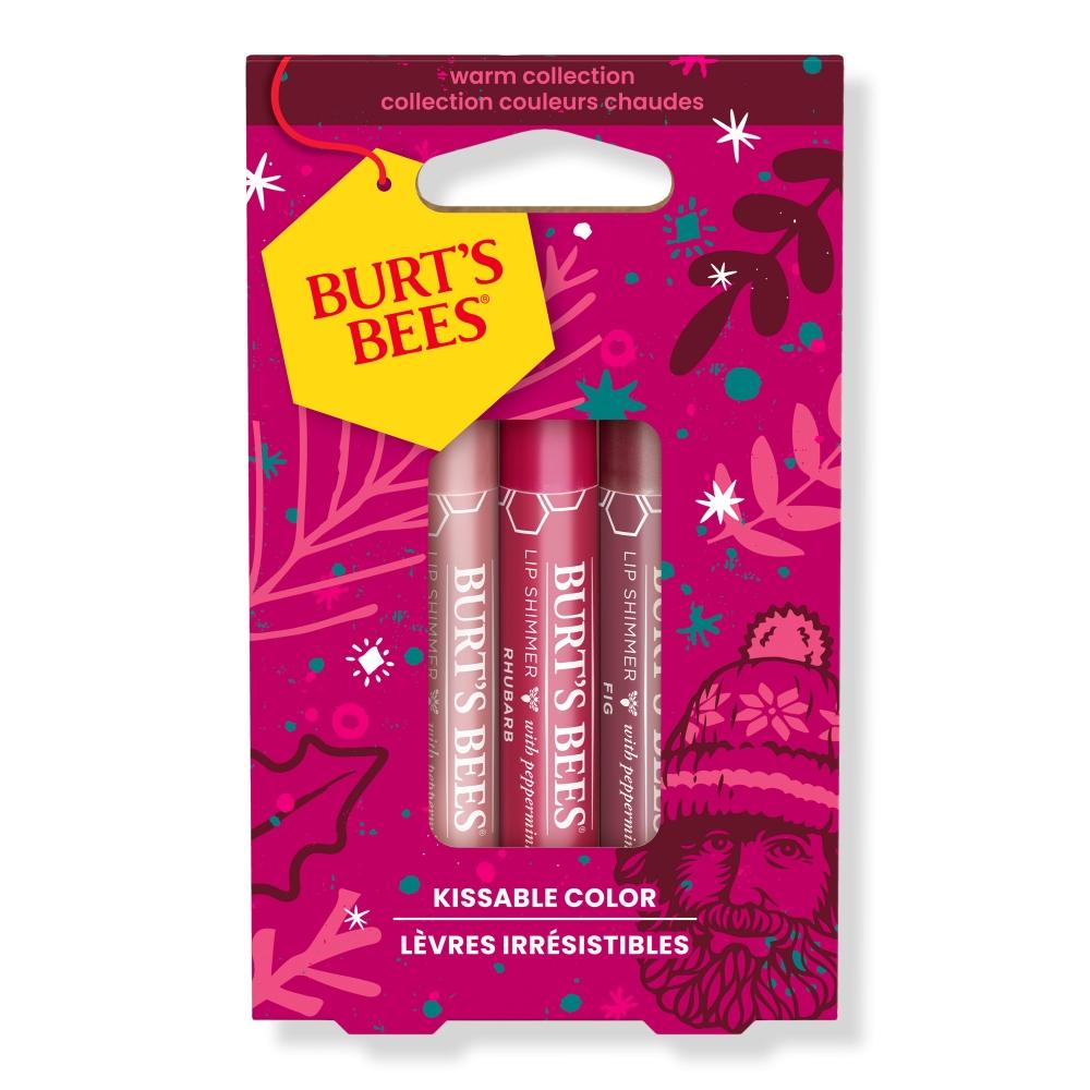 Подарочный набор Burt s Bees Kissable Color Lip Shimmer, 3 карата 
Подарочный набор Burt s Bees Kissable Color Lip Shimmer, 3 карата