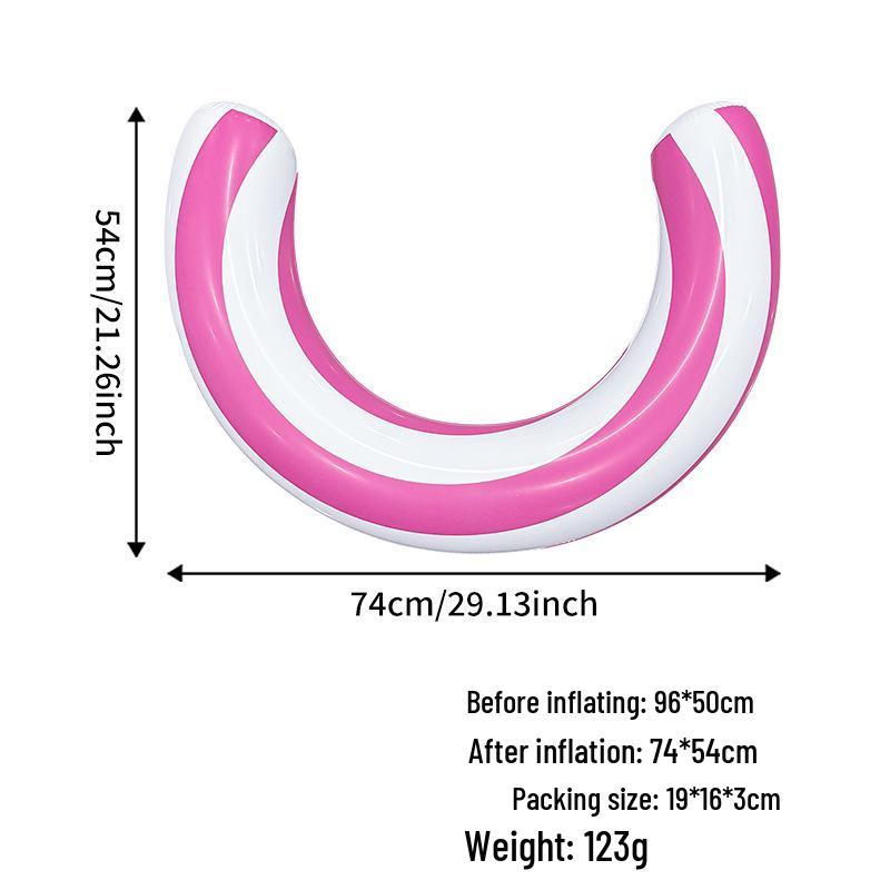 Eco-Friendly PVC Striped Inflatable Swim Ring for Solo Water Fun Inflatable Stick
Eco-Friendly PVC Striped Inflatable Swim Ring for Solo Water Fun Inflatable Stick