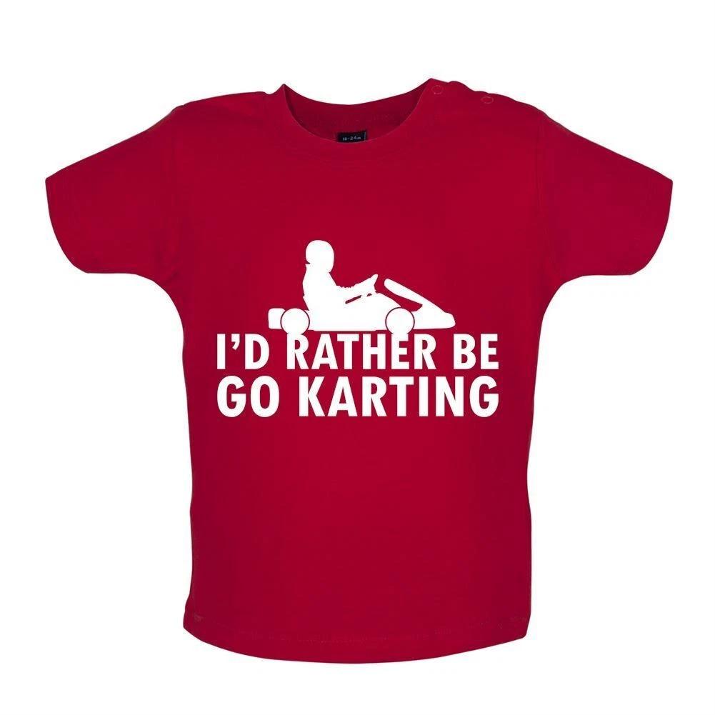 I D Rather Be Go Karting - Kids Baby Kids Boys Girls Unisex T-Shirt / Bodysuit - Go Kart Racer Racing Kart 100
I D Rather Be Go Karting - Kids Baby Kids Boys Girls Unisex T-Shirt / Bodysuit - Go Kart Racer Racing Kart 100