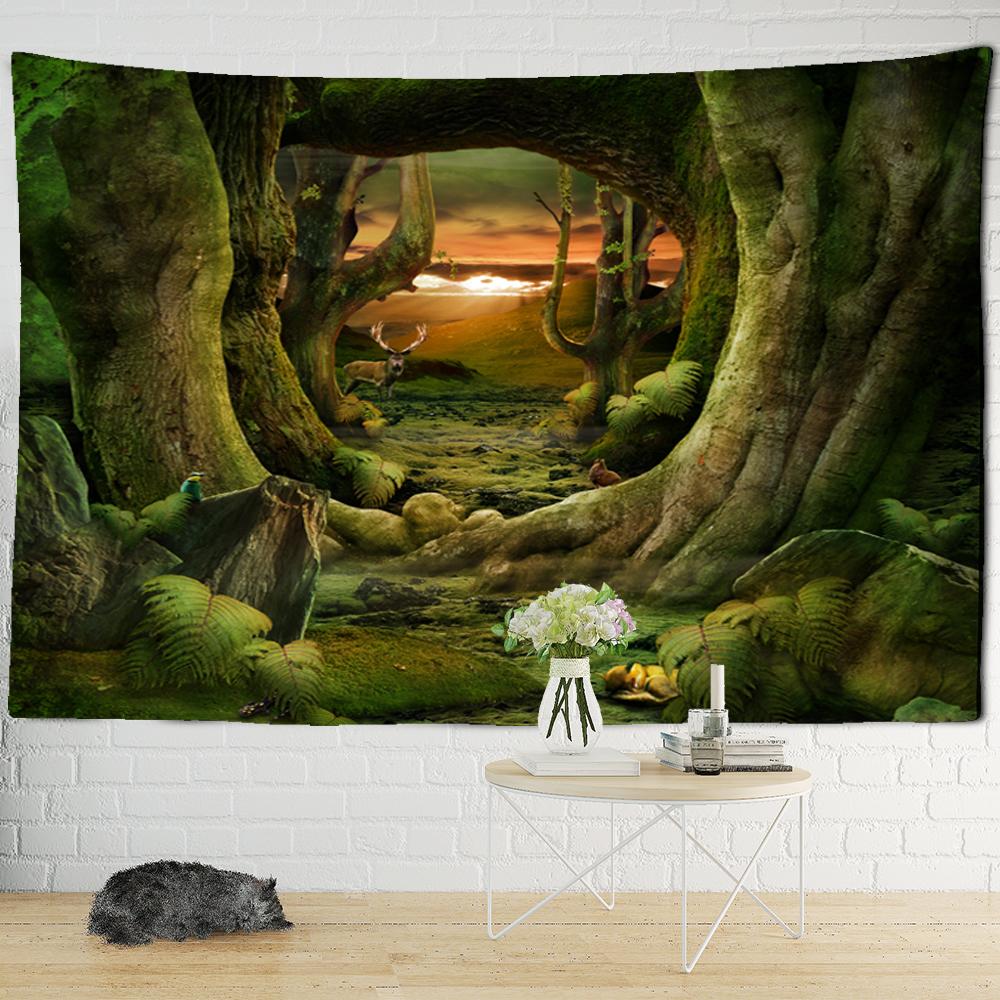 Гобелен с отверстием под деревом, лесом, настенный подвесной лунный богемный психоделический хиппи, волшебная сцена, полиэстер, печать, домашний декор 230x180CM
Гобелен с отверстием под деревом, лесом, настенный подвесной лунный богемный психоделический хиппи, волшебная сцена, полиэстер, печать, домашний декор 230x180CM
