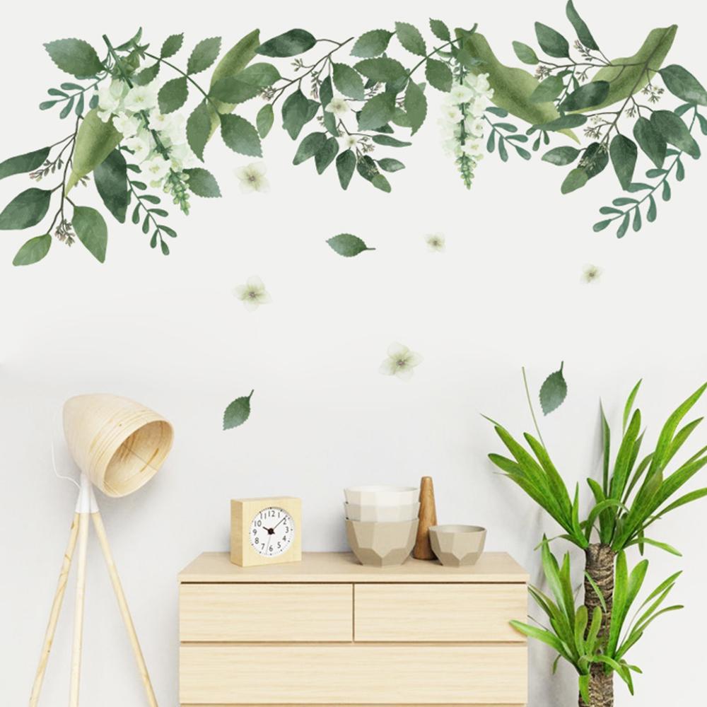 Fashion Useful Beautiful Wall sticker DIY Decal Green Kitchen Living room Mural PVC Decoration Leaf Moisture-proof
Fashion Useful Beautiful Wall sticker DIY Decal Green Kitchen Living room Mural PVC Decoration Leaf Moisture-proof
