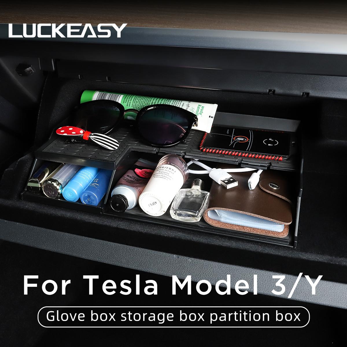 LUCKEASY для модели Tesla 3 года 2022, перчаточный ящик для уборки, нескользящая полоска, двухэтажный центральный ящик для хранения автомобиля M3-ST05
LUCKEASY для модели Tesla 3 года 2022, перчаточный ящик для уборки, нескользящая полоска, двухэтажный центральный ящик для хранения автомобиля M3-ST05