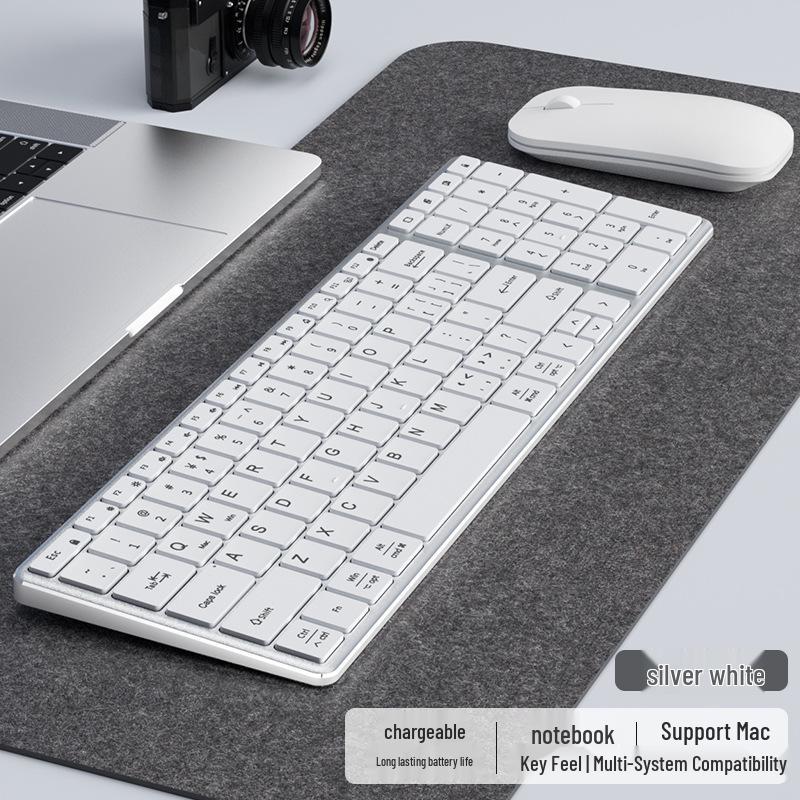 BOW HANGSHI HD236L-2 Ultra-Thin Dual-Mode Wireless Keyboard & Mouse Set for Office with Excellent Typing Feel
BOW HANGSHI HD236L-2 Ultra-Thin Dual-Mode Wireless Keyboard & Mouse Set for Office with Excellent Typing Feel