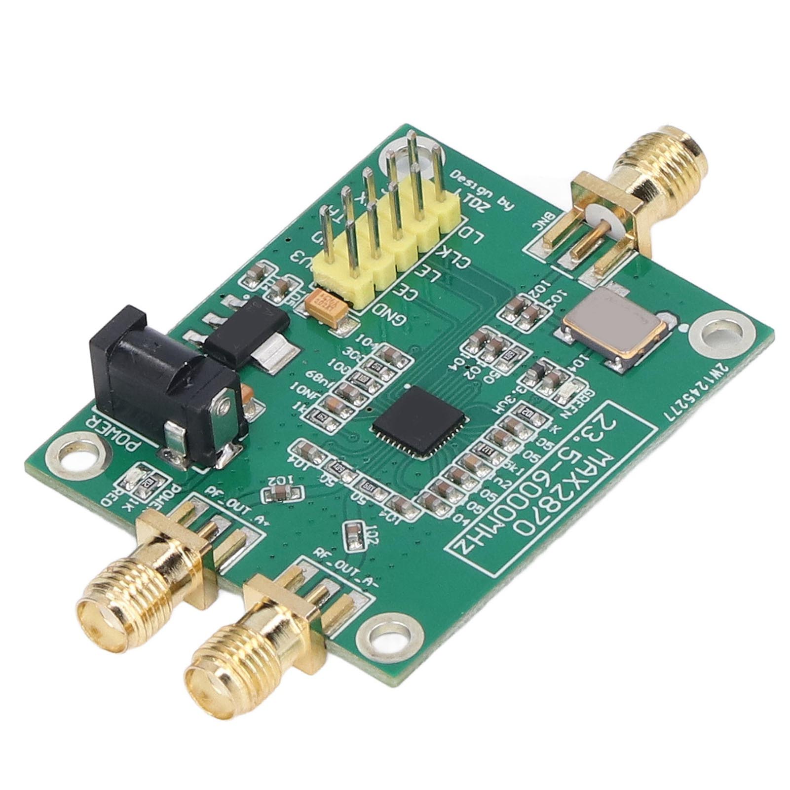 MAX2870 Модуль джерела радіочастотного сигналу Плата генератора сигналів USB 5 В Джерело живлення 23,5–6000 МГц
MAX2870 Модуль джерела радіочастотного сигналу Плата генератора сигналів USB 5 В Джерело живлення 23,5–6000 МГц
