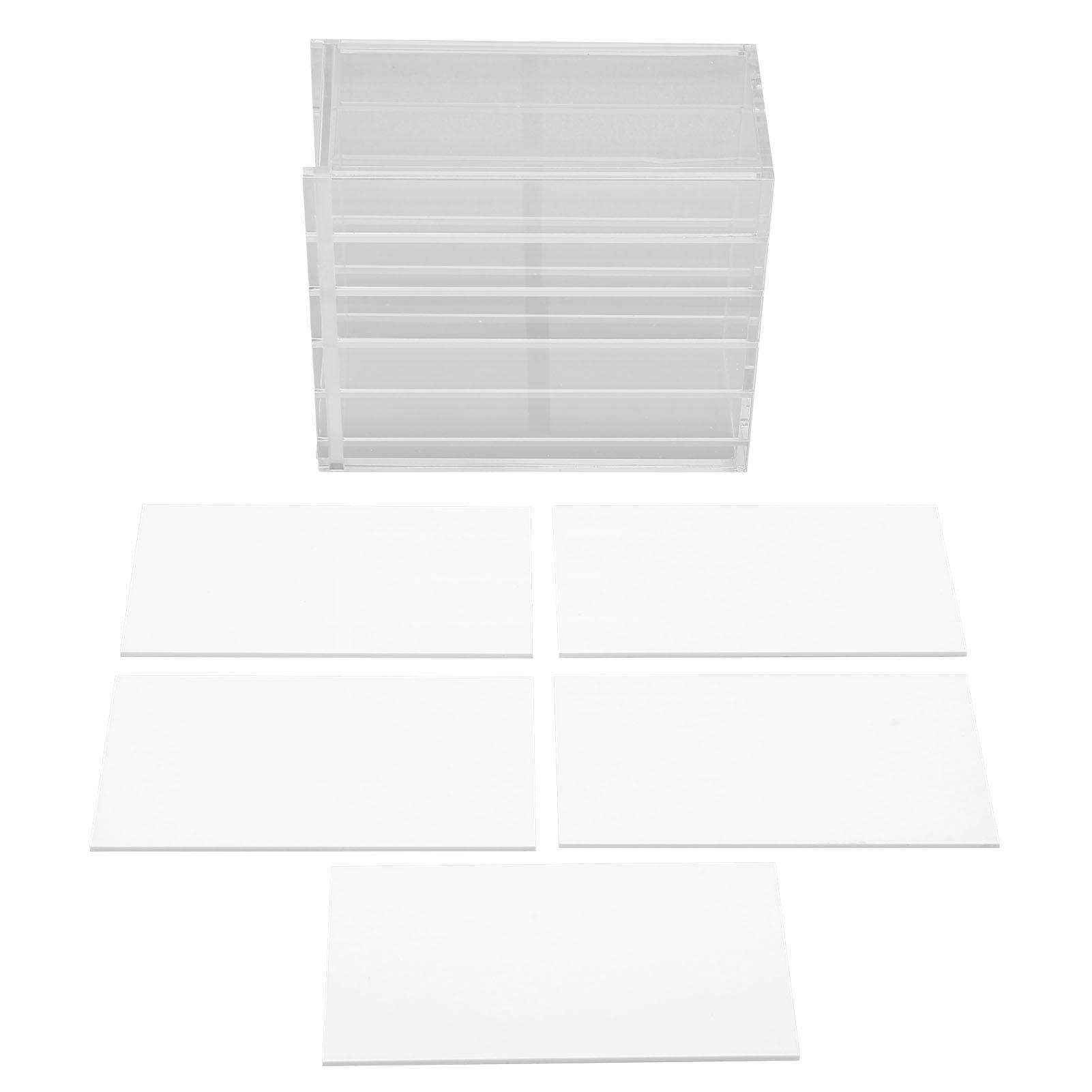 Fake Eyelash Box Dustproof Transparent Acrylic 5 Tiers Large Capacity False Eyelash Storage Box for Home Salon Office
Fake Eyelash Box Dustproof Transparent Acrylic 5 Tiers Large Capacity False Eyelash Storage Box for Home Salon Office