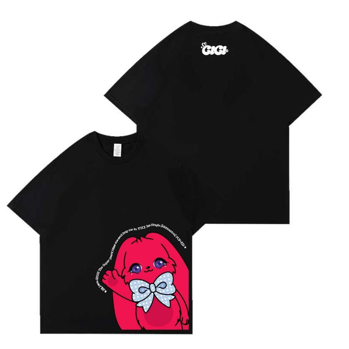 YUQI solo2 album Motivation Fashion flash mob Gigi rabbit Print Tshirt Unisex Women High Quality Cotton Y2K Short Sleeve Tee Tops S
YUQI solo2 album Motivation Fashion flash mob Gigi rabbit Print Tshirt Unisex Women High Quality Cotton Y2K Short Sleeve Tee Tops S