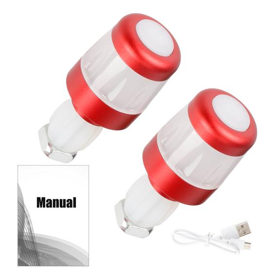 2Pcs Bicycle Handlebar End Light, Rechargeable Bike LED Flash Lamp, Bike Handlebar Plugs Safety Indicator Light for Nigh Riding Cycling белый
2Pcs Bicycle Handlebar End Light, Rechargeable Bike LED Flash Lamp, Bike Handlebar Plugs Safety Indicator Light for Nigh Riding Cycling белый