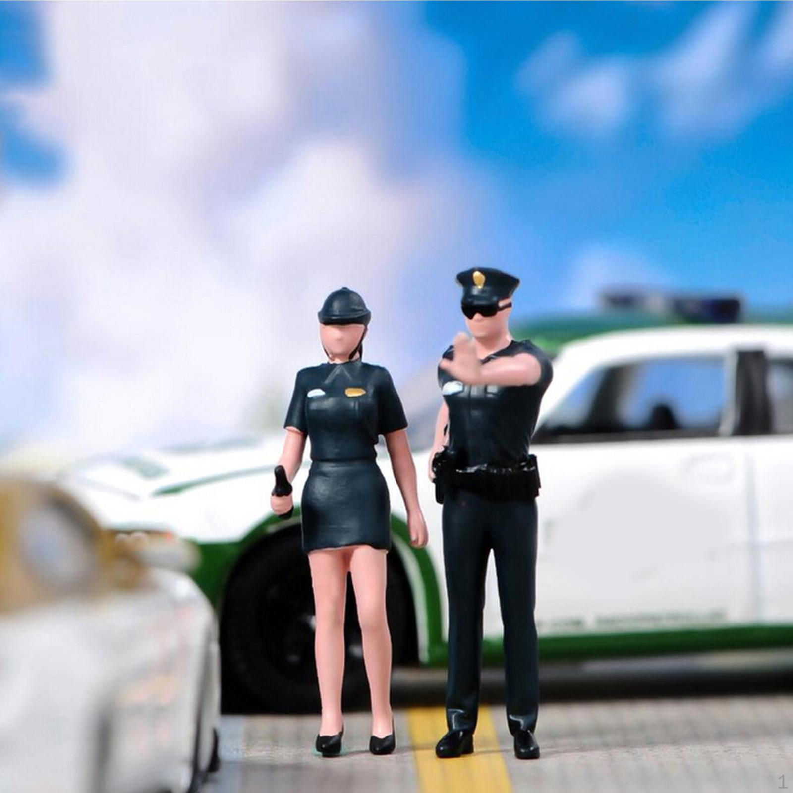 2x 1:64 Scale Police Miniature Figures Scene Figurines Diorama Accessories Trains
2x 1:64 Scale Police Miniature Figures Scene Figurines Diorama Accessories Trains