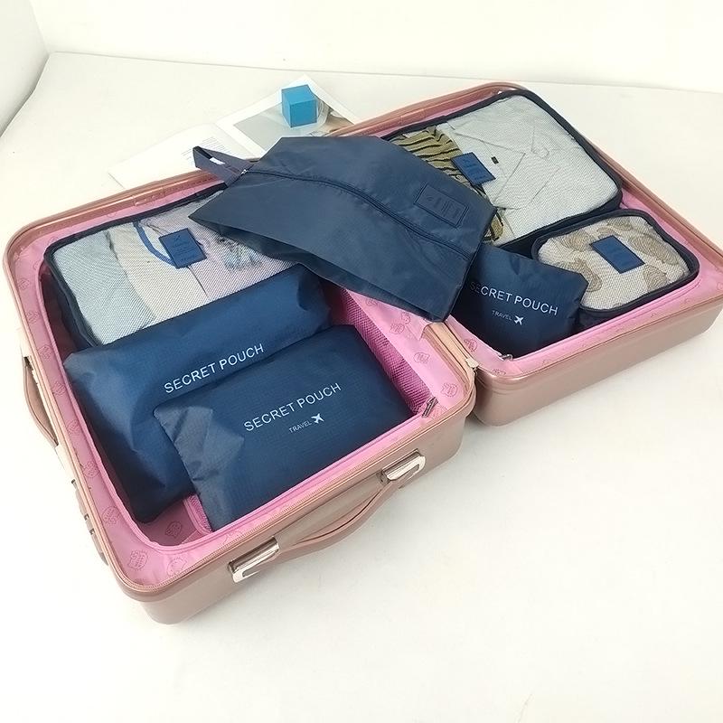 Набор для хранения вещей для путешествий Cross-Border из 7 предметов: Органайзер для нижнего белья и сумка для обуви
Набор для хранения вещей для путешествий Cross-Border из 7 предметов: Органайзер для нижнего белья и сумка для обуви