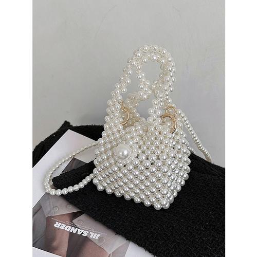 Pearl Design Women s Small Bucket Shoulder Bags Luxury Ladies Chain Crossbody Bags Fashion Female Dinner Party Clutch Handbags
Pearl Design Women s Small Bucket Shoulder Bags Luxury Ladies Chain Crossbody Bags Fashion Female Dinner Party Clutch Handbags