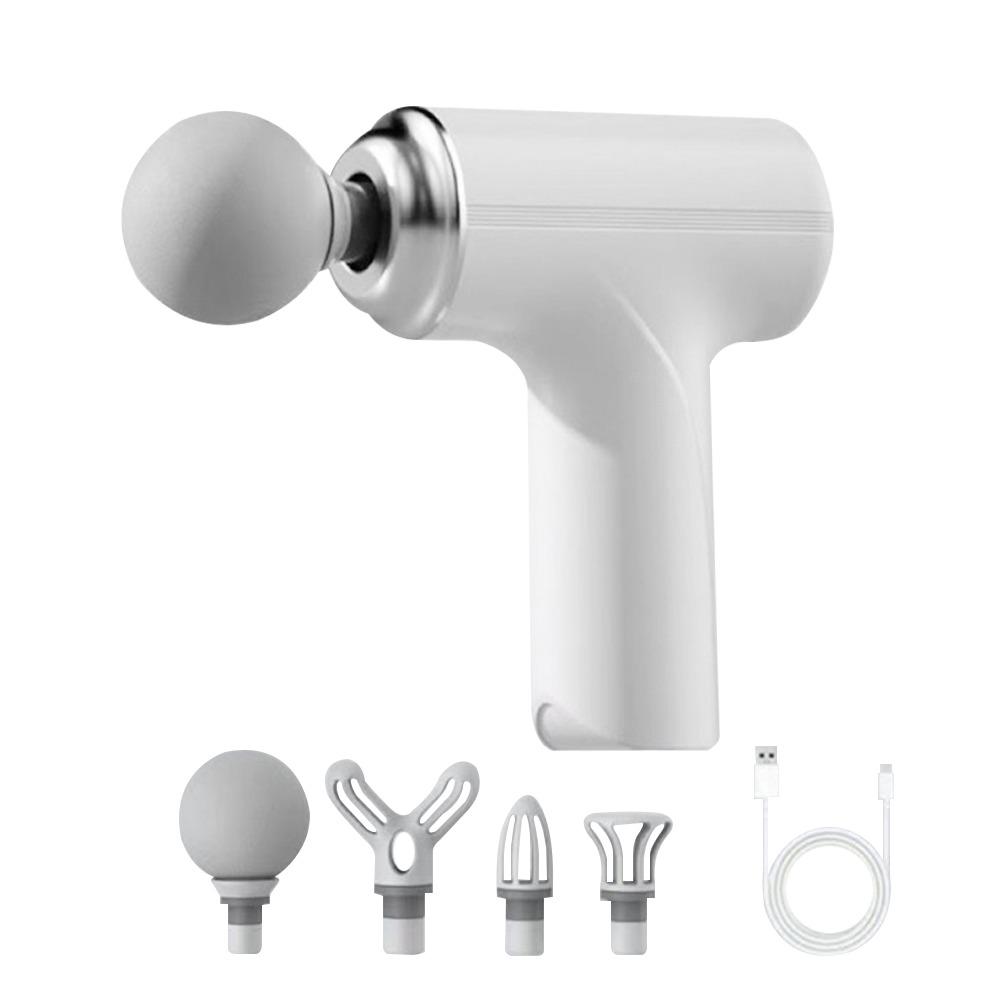 Rechargeable Vibration Fascia Massager Wireless 6-speed Muscle Relaxation Massager Mini Muscle Relaxation білий
Rechargeable Vibration Fascia Massager Wireless 6-speed Muscle Relaxation Massager Mini Muscle Relaxation білий