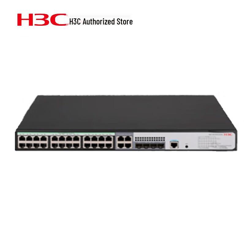H3C S5120V3-28S-HPWR-EI Managed PoE Ethernet Switch
H3C S5120V3-28S-HPWR-EI Managed PoE Ethernet Switch