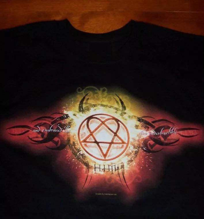 HIM BAND Embrace The Fire Indestructible Band T SHIRT Full Size S-5XL TT359 Unisex T-Shirt XXXXL
HIM BAND Embrace The Fire Indestructible Band T SHIRT Full Size S-5XL TT359 Unisex T-Shirt XXXXL