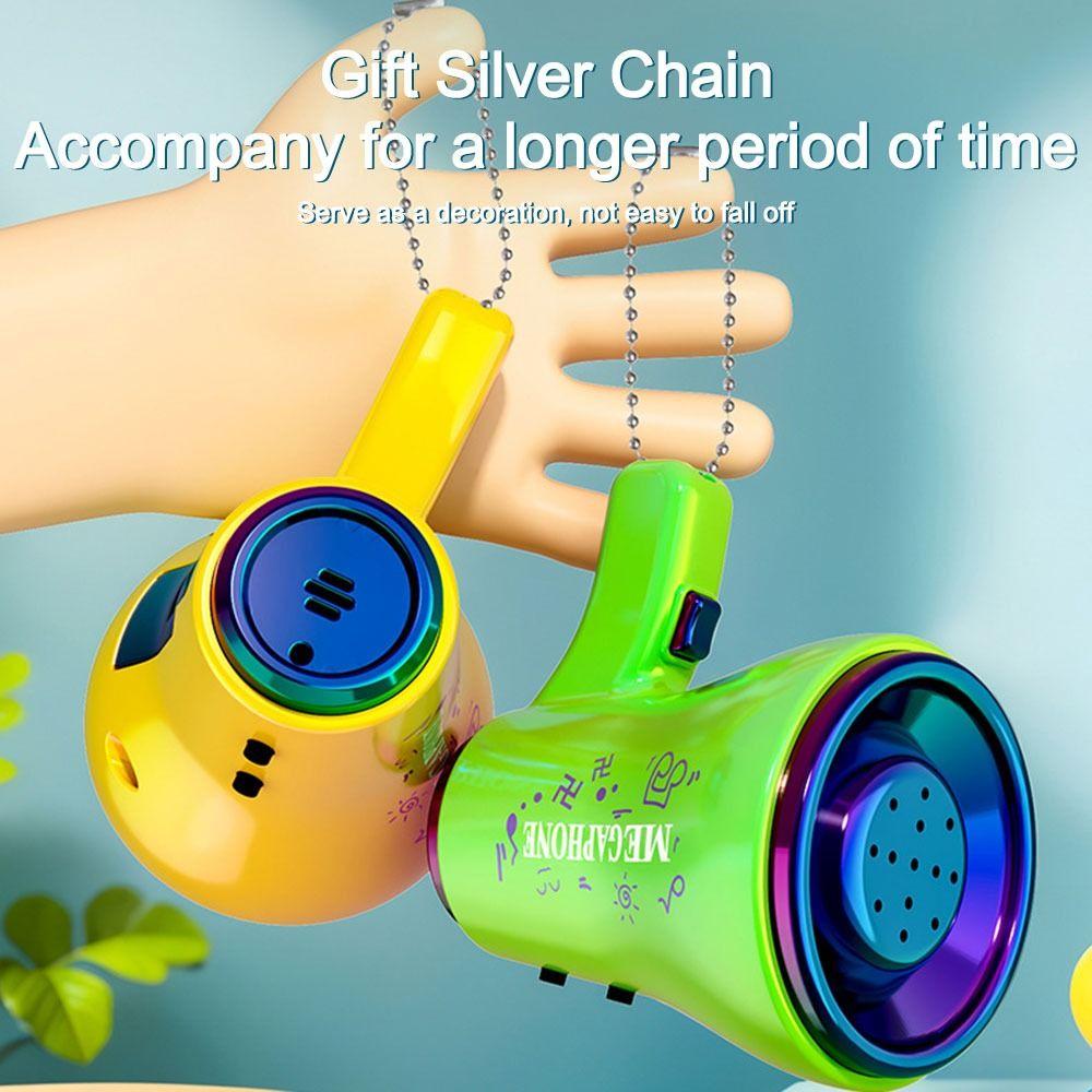 With Key Chain Mini Speaker Loudspeaker Recordable Record Keychain New Loudspeaker Bag Pendant червоний
With Key Chain Mini Speaker Loudspeaker Recordable Record Keychain New Loudspeaker Bag Pendant червоний