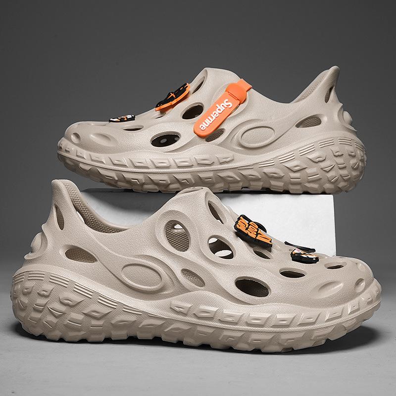Men s shit-feeling hole shoes summer slippers outer wear summer thick-soled home seaside outdoor DIY hole beach shoes batch 45 хакі
Men s shit-feeling hole shoes summer slippers outer wear summer thick-soled home seaside outdoor DIY hole beach shoes batch 45 хакі