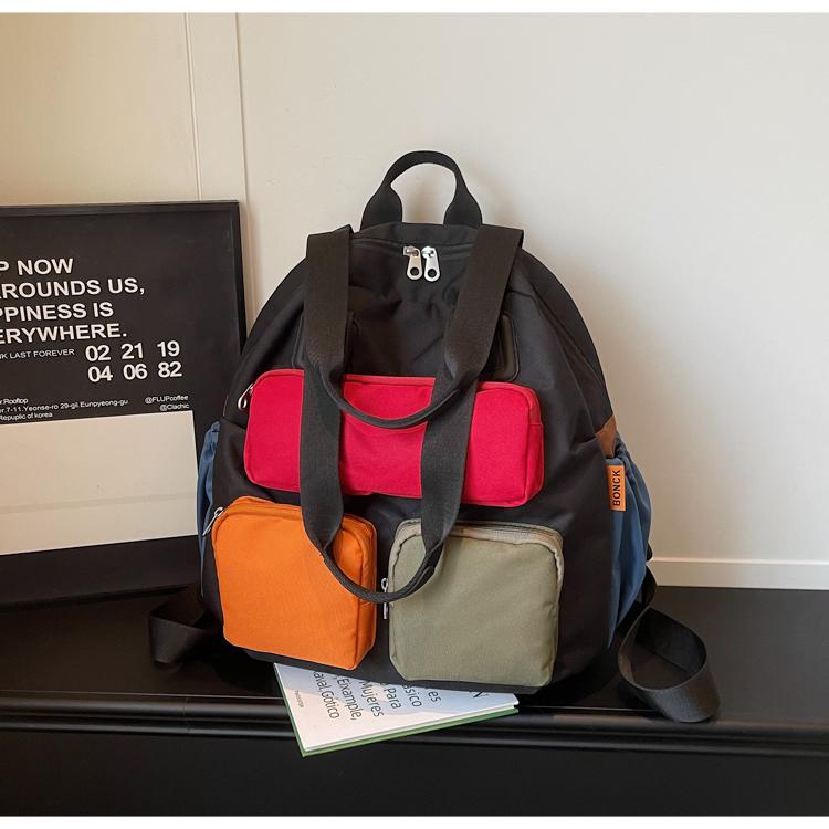 Multi-pocket Checkered Youth Backpack for Women Hot Sale Nylon Casual Travel Backpack Large Capacity Convertible Shoulder Bag
Multi-pocket Checkered Youth Backpack for Women Hot Sale Nylon Casual Travel Backpack Large Capacity Convertible Shoulder Bag