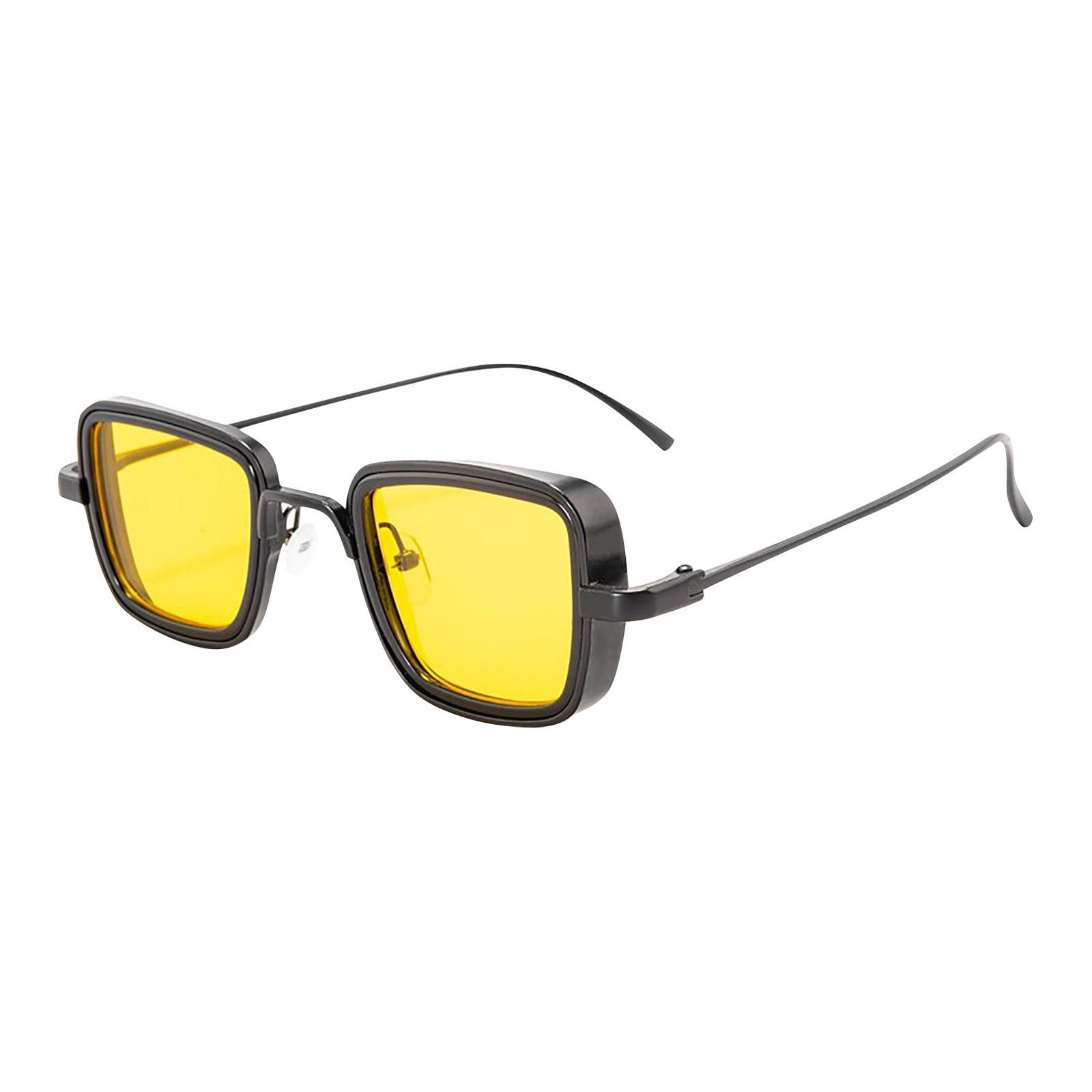 Солнцезащитные очки в стиле ретро с толстой оправой и металлической квадратной оправой, модные солнцезащитные очки One Size
Солнцезащитные очки в стиле ретро с толстой оправой и металлической квадратной оправой, модные солнцезащитные очки One Size