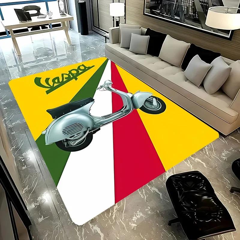 V-Vespa Moto Modern Fashion Carpet for Living Room Bedroom Sofa Area Rugs Kitchen Door Un-slip Floor Mats Alfombra Birthday Gift 40x60cm (16x24in)
V-Vespa Moto Modern Fashion Carpet for Living Room Bedroom Sofa Area Rugs Kitchen Door Un-slip Floor Mats Alfombra Birthday Gift 40x60cm (16x24in)