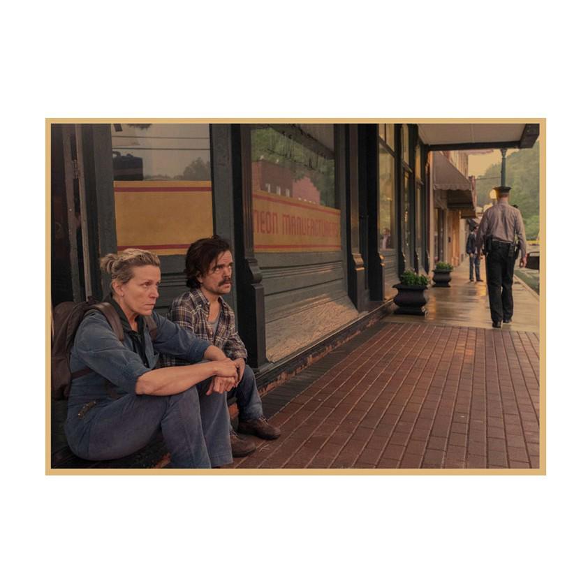 Three Billboards Outside Ebbing, Missouri Retro Poster: Decorative Wall Art for Bar, Cafe, Dorm 29.7x42cm(A3 size)
Three Billboards Outside Ebbing, Missouri Retro Poster: Decorative Wall Art for Bar, Cafe, Dorm 29.7x42cm(A3 size)