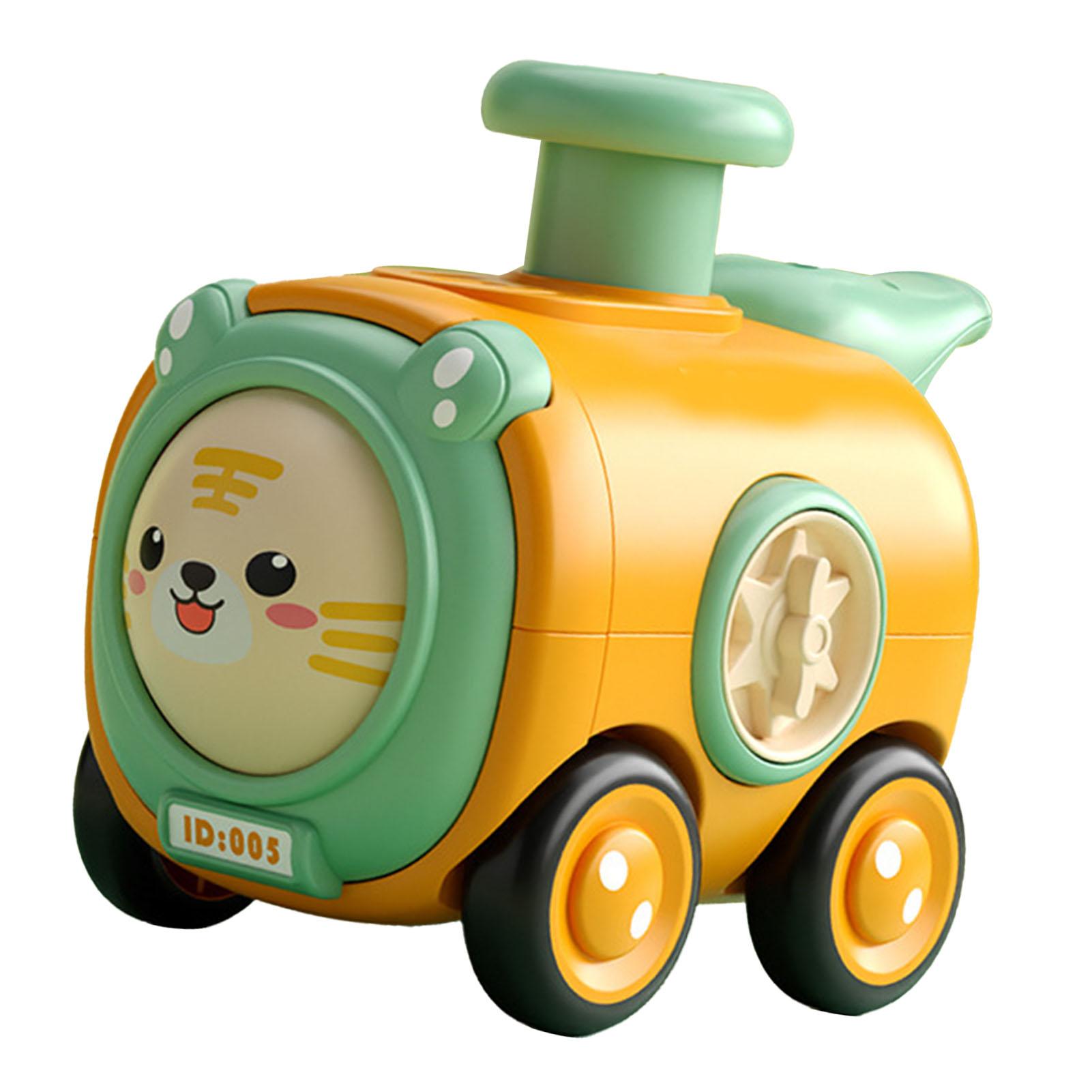 Press Go Inertia Toy with Whistle Cartoon Face Changing Improve Motor Skills Baby Toy for Toddlers
Press Go Inertia Toy with Whistle Cartoon Face Changing Improve Motor Skills Baby Toy for Toddlers