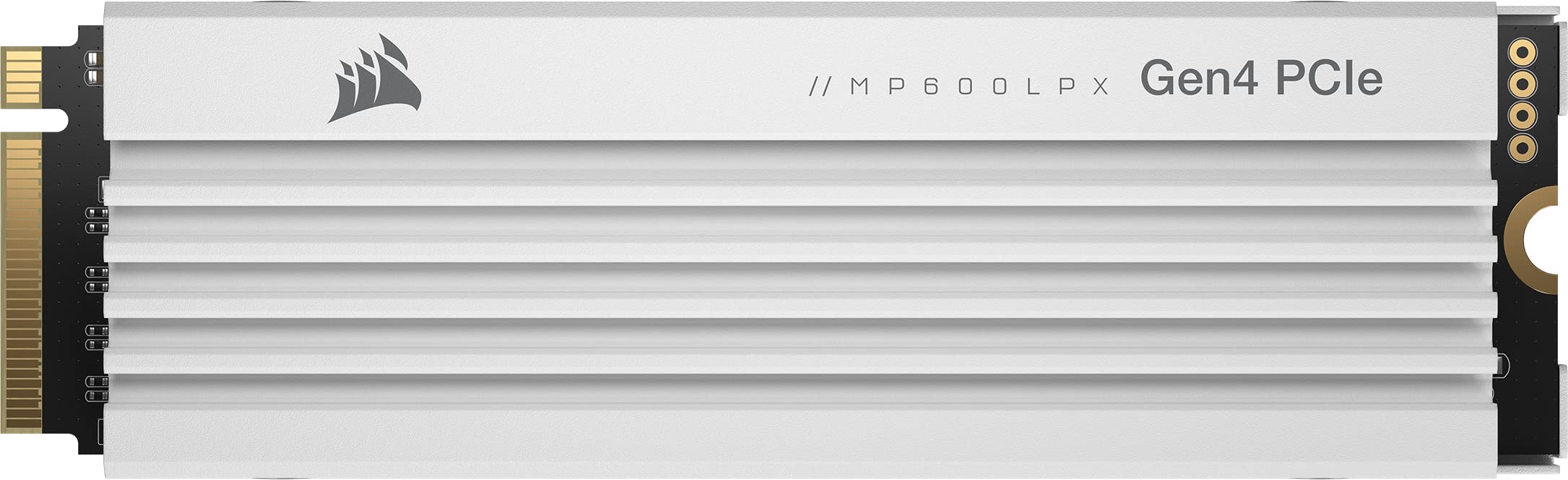CORSAIR MP600 PRO LPX White PCIe Gen4 x4 NVMe SSD 2TB for PS5 M.2 CSSD-F2000GBMP600PLPW
CORSAIR MP600 PRO LPX White PCIe Gen4 x4 NVMe SSD 2TB for PS5 M.2 CSSD-F2000GBMP600PLPW