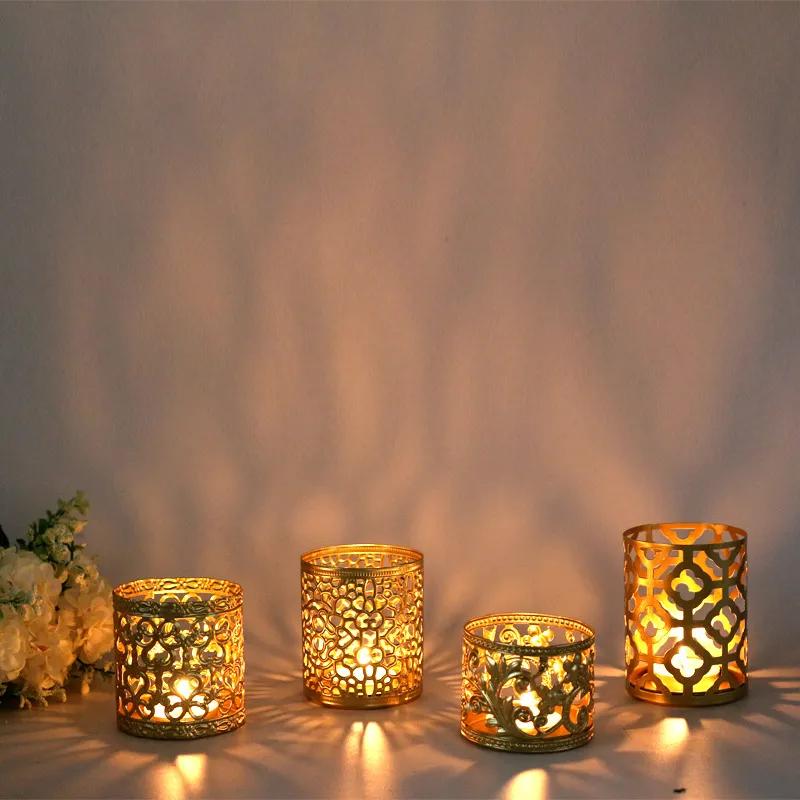 Nordic Style Candlestick Golden Geometric Hollow Iron Candlestick Creative Aromatherapy Candle Cup Home Decoration Ornament YLE614 #1
Nordic Style Candlestick Golden Geometric Hollow Iron Candlestick Creative Aromatherapy Candle Cup Home Decoration Ornament YLE614 #1
