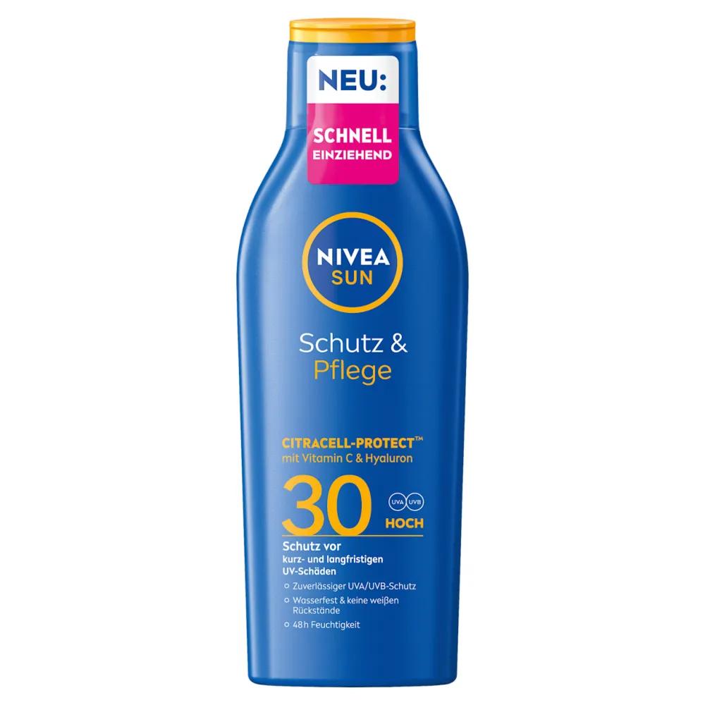 Nivea Sun Milk Protection & Care SPF30 200 ml
Nivea Sun Milk Protection & Care SPF30 200 ml