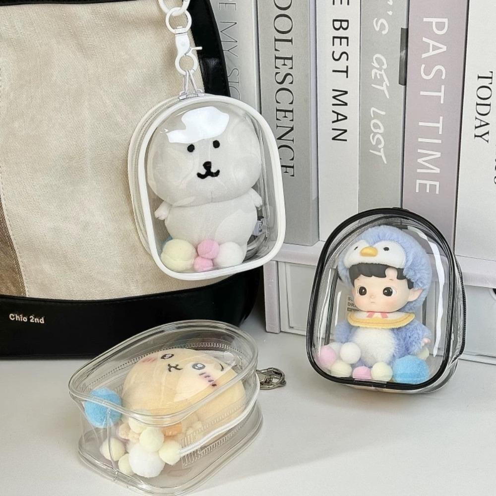 Labubu Crybaby Chiikawa Clear Outdoor Doll Bag Outdoor Doll Display Bag Storage Bag Black-Empty Bag
Labubu Crybaby Chiikawa Clear Outdoor Doll Bag Outdoor Doll Display Bag Storage Bag Black-Empty Bag