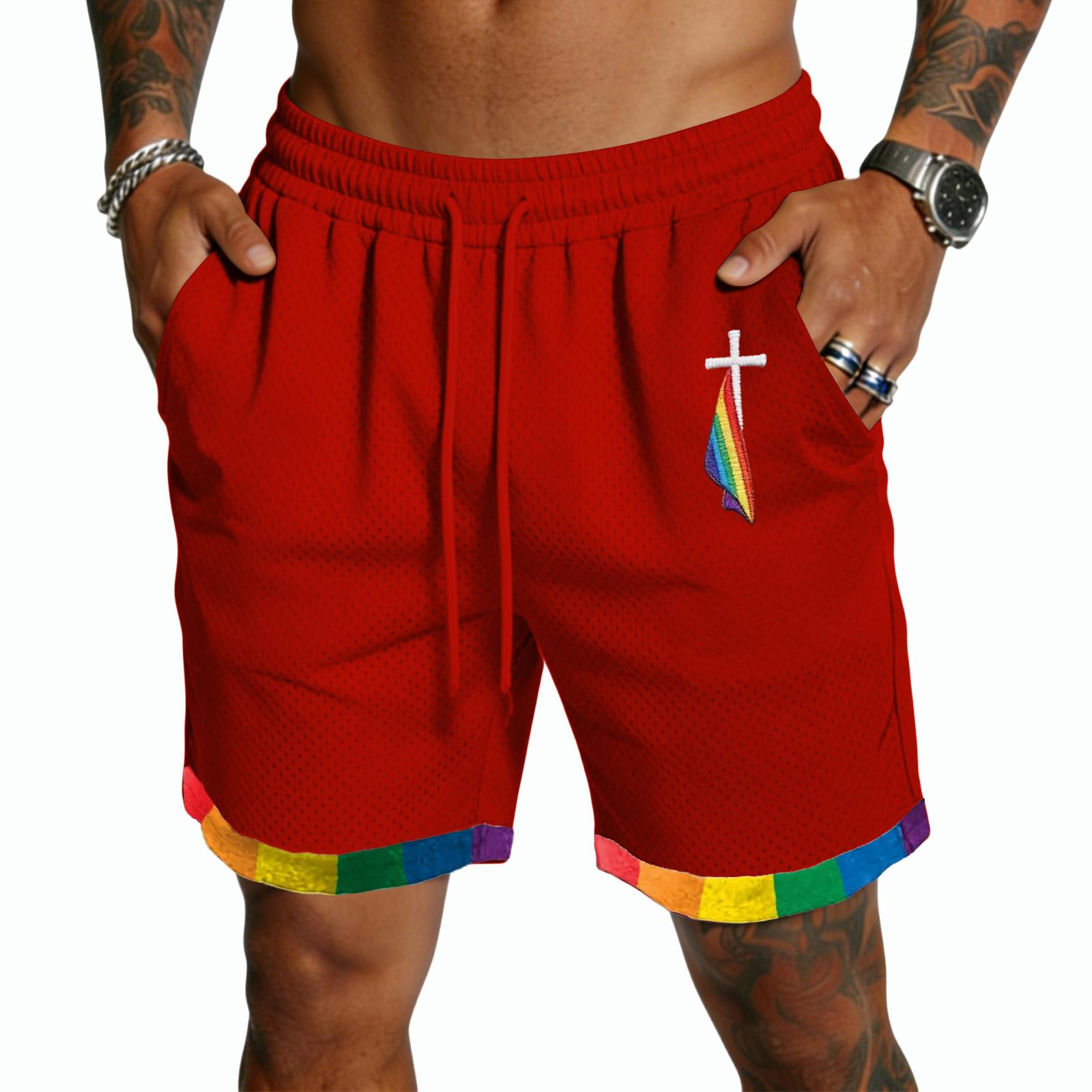 Men Drawstring Waist Casual Shorts Lightweight Breathable Quick Dry Mesh Fabric Five Inch Inseam with Patterned Trim XL
Men Drawstring Waist Casual Shorts Lightweight Breathable Quick Dry Mesh Fabric Five Inch Inseam with Patterned Trim XL
