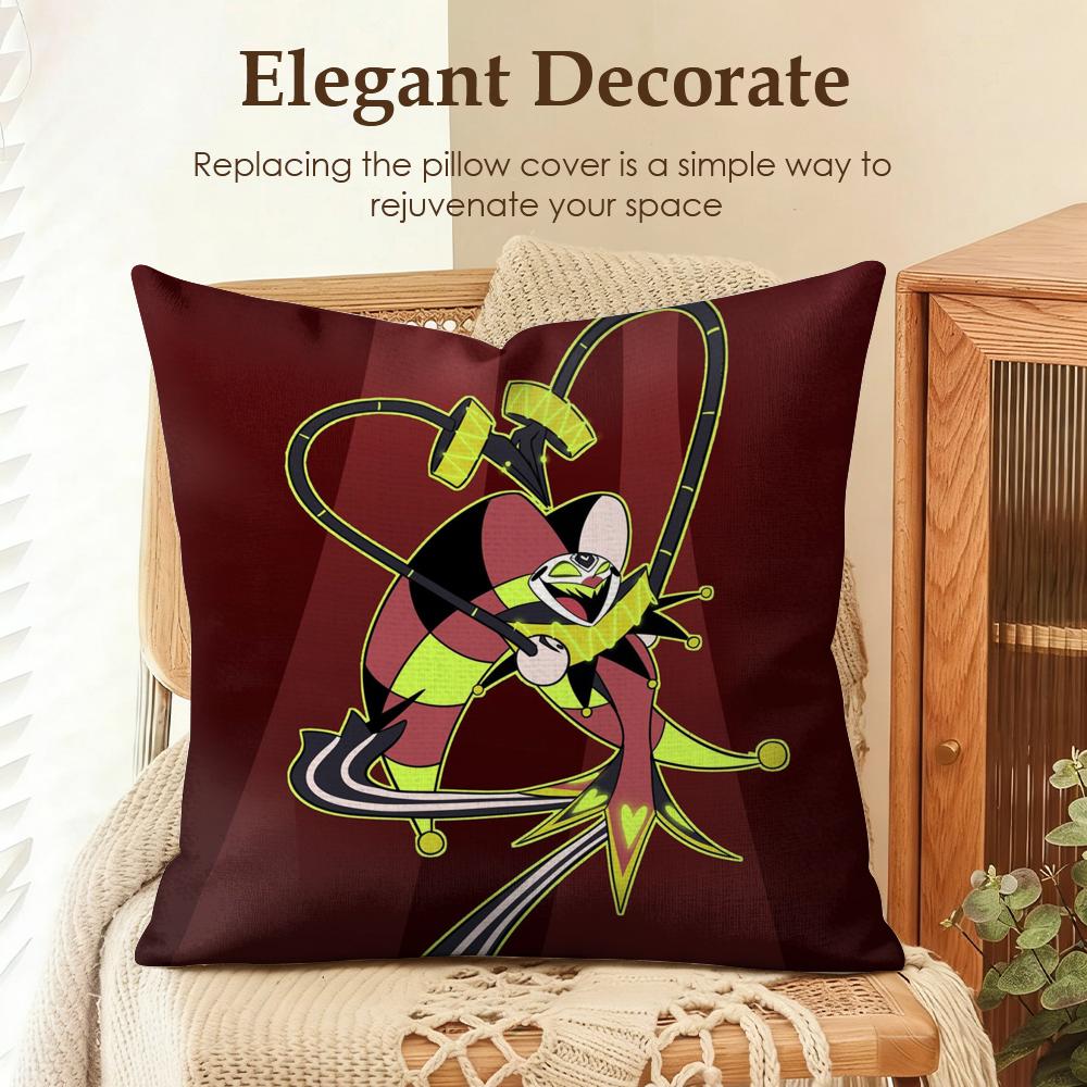 Anime HHelluvaS BBoss Cushion Cover Natural Linen Organic Fabric DoubleSided Printing Sofa Home Decor Gift Pillow Case 30x30cm
Anime HHelluvaS BBoss Cushion Cover Natural Linen Organic Fabric DoubleSided Printing Sofa Home Decor Gift Pillow Case 30x30cm