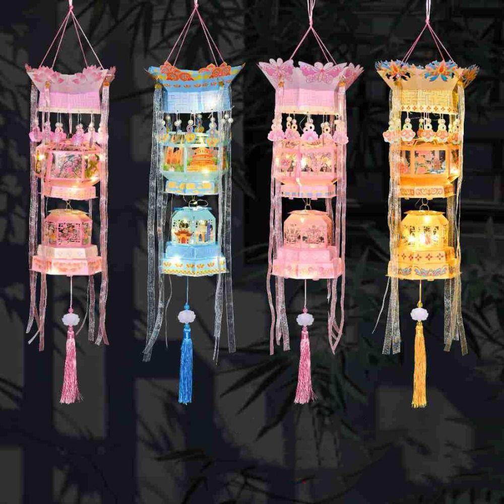 Handmade Middle Autumn Festival Lantern 3D Children DIY Lantern Material Bag Craft Toys Style3
Handmade Middle Autumn Festival Lantern 3D Children DIY Lantern Material Bag Craft Toys Style3