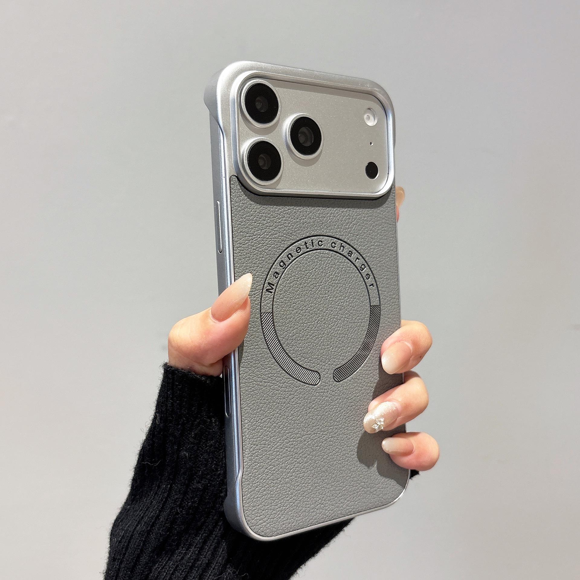 Apple 17ProMax Lychee Pattern Magnetic Case for iPhone 16 - Slim, Lightweight, Anti-drop. iPhone 16 Pro Max серый
Apple 17ProMax Lychee Pattern Magnetic Case for iPhone 16 - Slim, Lightweight, Anti-drop. iPhone 16 Pro Max серый