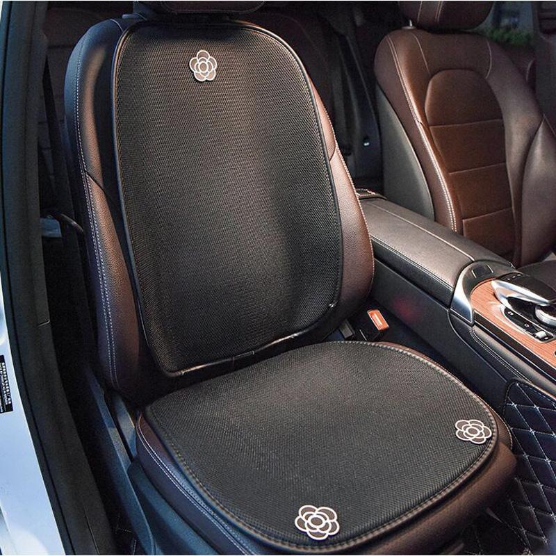 Creative Cute Camellia Flower Universal Car Seat Covers Breathable Ice Silk Auto Seat Cushion Plush Pad Car Interior Accessories
Creative Cute Camellia Flower Universal Car Seat Covers Breathable Ice Silk Auto Seat Cushion Plush Pad Car Interior Accessories