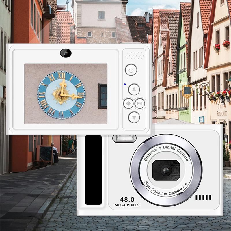 48-мегапіксельна цифрова відеокамера з подвійним об єктивом, 2,8 дюйма, IPS 4K, цифрова камера Af, 16-кратний цифровий зум, спалах, подарунок на день народження для дітей-студентів срібний
48-мегапіксельна цифрова відеокамера з подвійним об єктивом, 2,8 дюйма, IPS 4K, цифрова камера Af, 16-кратний цифровий зум, спалах, подарунок на день народження для дітей-студентів срібний