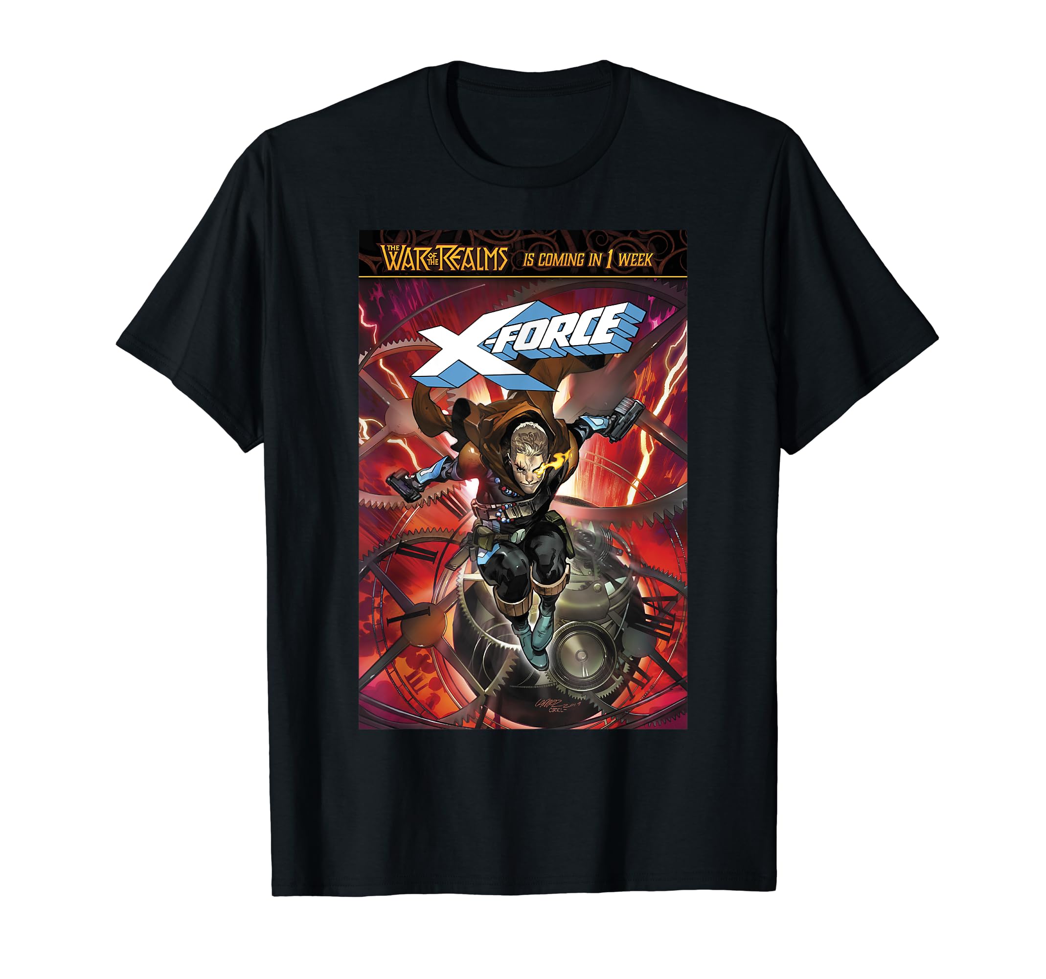 Marvel Comixology X-Force Young Cable Comic Book Cover T-Shirt
Marvel Comixology X-Force Young Cable Comic Book Cover T-Shirt