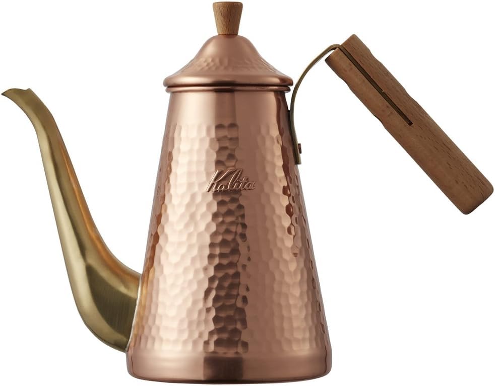 Kalita Tsubamesanjo Craftsman Coffee Pot Copper Wooden Handle 700ml Narrow Mouth Nozzle Direct Fire Made in Japan Slim 700CUW Drip Pot Kettle Coffee
Kalita Tsubamesanjo Craftsman Coffee Pot Copper Wooden Handle 700ml Narrow Mouth Nozzle Direct Fire Made in Japan Slim 700CUW Drip Pot Kettle Coffee