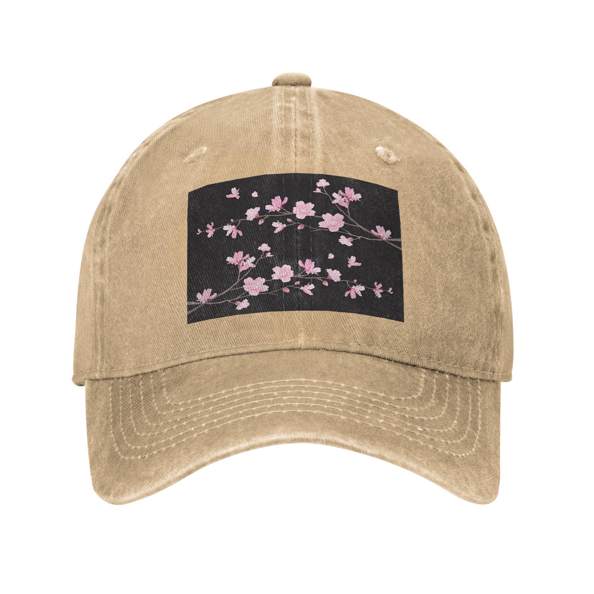 Cherry Blossom flower plant Baseball Caps Fashion Denim Hats Adjustable Casquette Streetwear Baseball Cowboy Hat for Unisex One Size
Cherry Blossom flower plant Baseball Caps Fashion Denim Hats Adjustable Casquette Streetwear Baseball Cowboy Hat for Unisex One Size