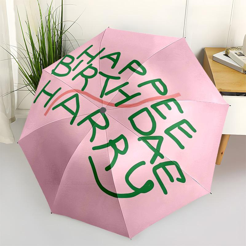 1pc Happy Birthday Harry Umbrella with Plastic Handle,Cartoon Pattern,Suitable for All Seasons Multi-functional Umbrella362
1pc Happy Birthday Harry Umbrella with Plastic Handle,Cartoon Pattern,Suitable for All Seasons Multi-functional Umbrella362