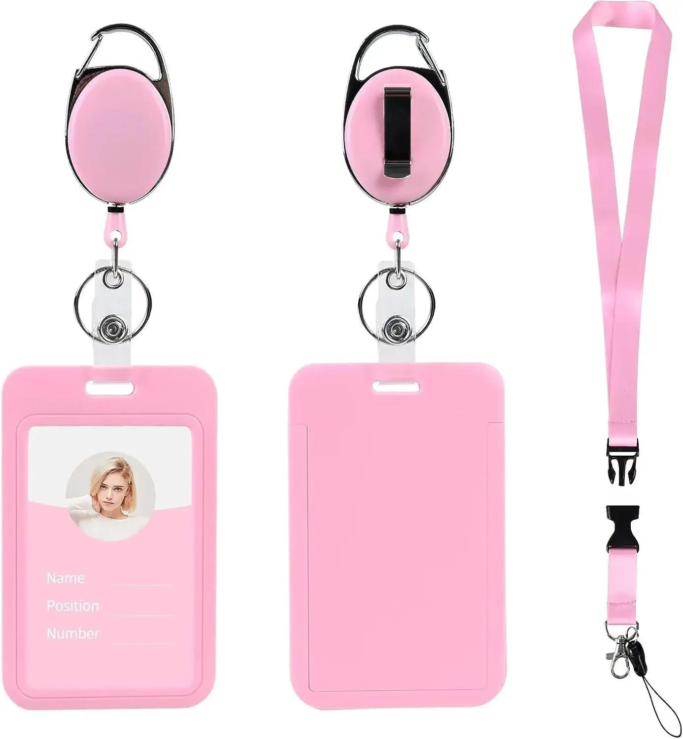 1pc Card Holder Keychains Neck Ring Keychain Neck Strap Nurse Lanyard with Card Holder Nurse Accessories рожевий
1pc Card Holder Keychains Neck Ring Keychain Neck Strap Nurse Lanyard with Card Holder Nurse Accessories рожевий
