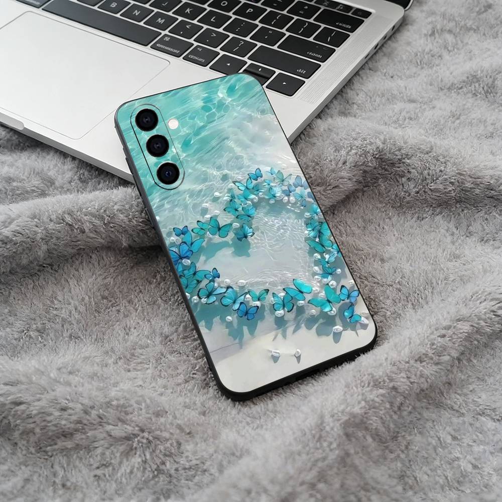 Blue Butterfly Ocean wave Black Soft Silicone Phone Case for Samsung Galaxy A73, A71, A72, A70, A53, A52, A51 Samsung a40
Blue Butterfly Ocean wave Black Soft Silicone Phone Case for Samsung Galaxy A73, A71, A72, A70, A53, A52, A51 Samsung a40