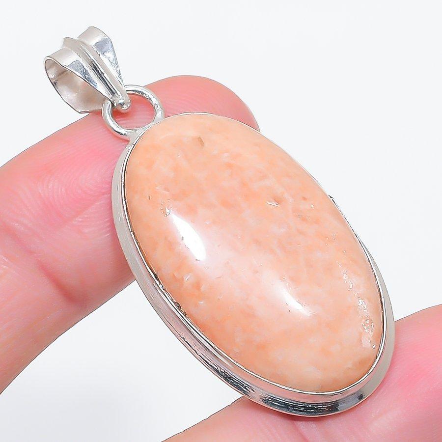 Оранжевый авантюрин драгоценный камень 925 стерлинговое серебро ювелирный кулон 1,97
Оранжевый авантюрин драгоценный камень 925 стерлинговое серебро ювелирный кулон 1,97