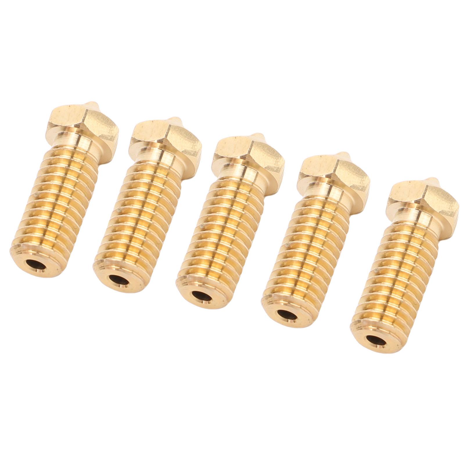 5PCS Hotend Nozzle Replacement for QIDI Tech X Plus 3 3D Printer Extruder 0.4mm Brass Nozzles
5PCS Hotend Nozzle Replacement for QIDI Tech X Plus 3 3D Printer Extruder 0.4mm Brass Nozzles