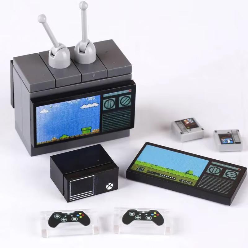 Городские аксессуары с принтом Строительные блоки Компьютерный контроллер Монитор Клавиатура Приборная панель Мобильный телефон Радио Мини-кирпичики Детские игрушки
Городские аксессуары с принтом Строительные блоки Компьютерный контроллер Монитор Клавиатура Приборная панель Мобильный телефон Радио Мини-кирпичики Детские игрушки