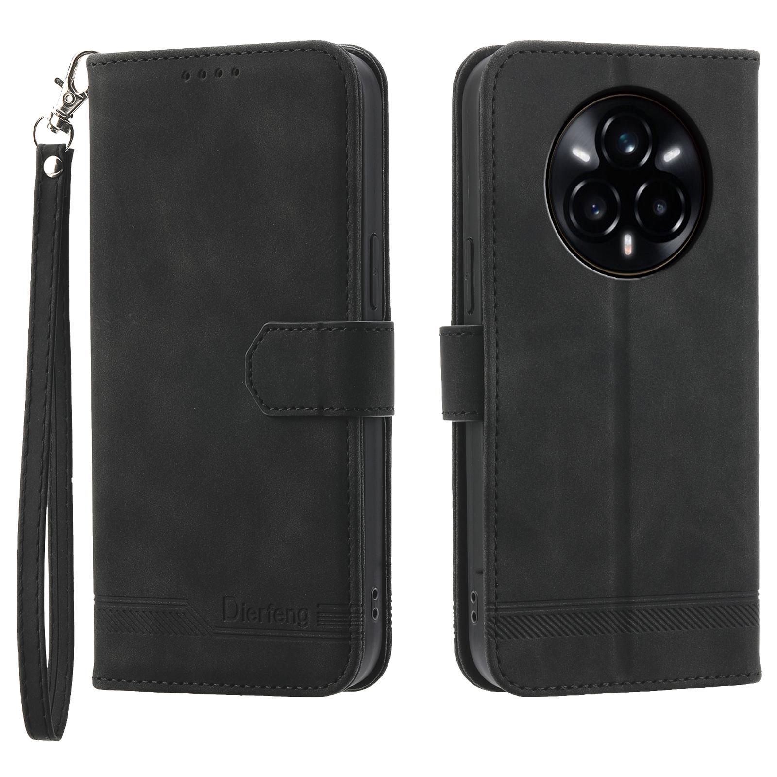 DIERFENG DF-03 For Realme 14 Pro+ 5G Leather Case Lines Imprint Wallet Phone Cover Black
DIERFENG DF-03 For Realme 14 Pro+ 5G Leather Case Lines Imprint Wallet Phone Cover Black