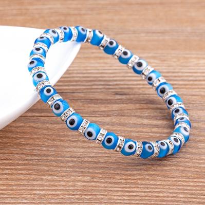 Nidin New Fashion Lucky Evil Eye Strand Beaded Bracelet for Men Women 6mm Classic Mini Beads Macrame Charm Adjustable Jewelry
Nidin New Fashion Lucky Evil Eye Strand Beaded Bracelet for Men Women 6mm Classic Mini Beads Macrame Charm Adjustable Jewelry