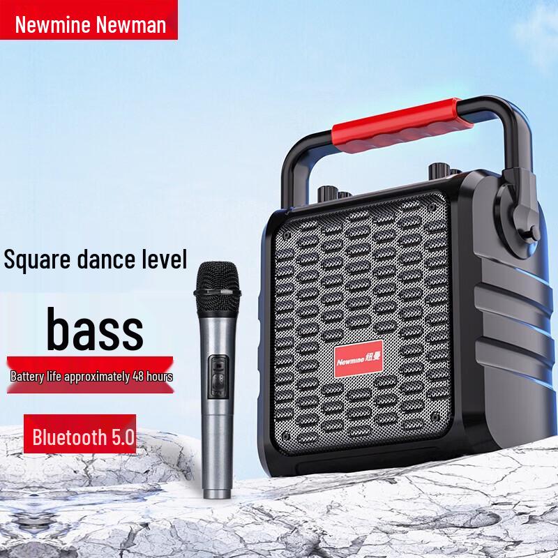 Newsmy K77 Portable Bluetooth Karaoke Speaker
Newsmy K77 Portable Bluetooth Karaoke Speaker