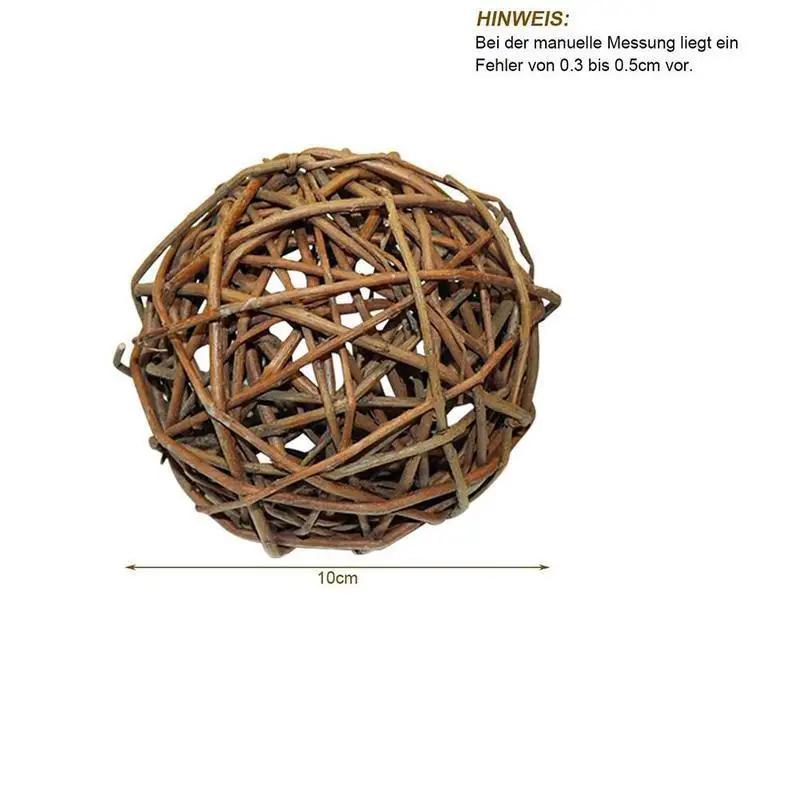1pc 10cm Wicker Balls Natural Willow Branches Pet Scratching Decorations Toy Home Ball Party Wedding Birthday Rattan Christ Z7A5
1pc 10cm Wicker Balls Natural Willow Branches Pet Scratching Decorations Toy Home Ball Party Wedding Birthday Rattan Christ Z7A5