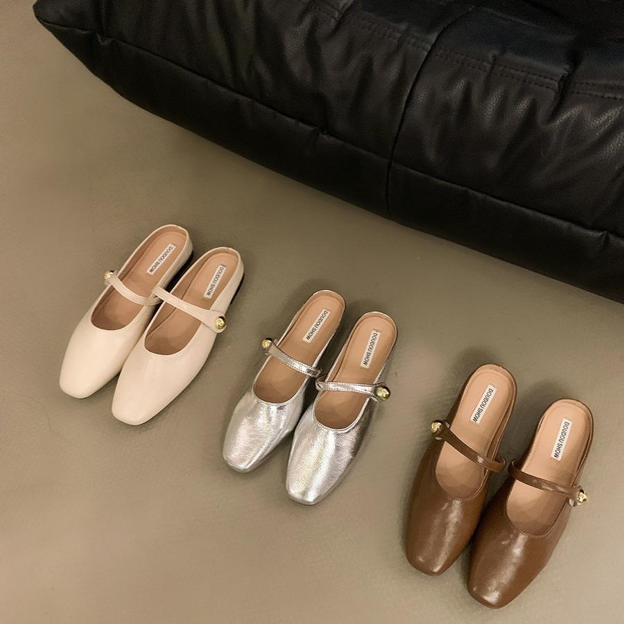 Niche baotou half slippers fairy shoes outer wear 2025 new spring and summer temperament retro half support single shoes 40 абрикосовий
Niche baotou half slippers fairy shoes outer wear 2025 new spring and summer temperament retro half support single shoes 40 абрикосовий