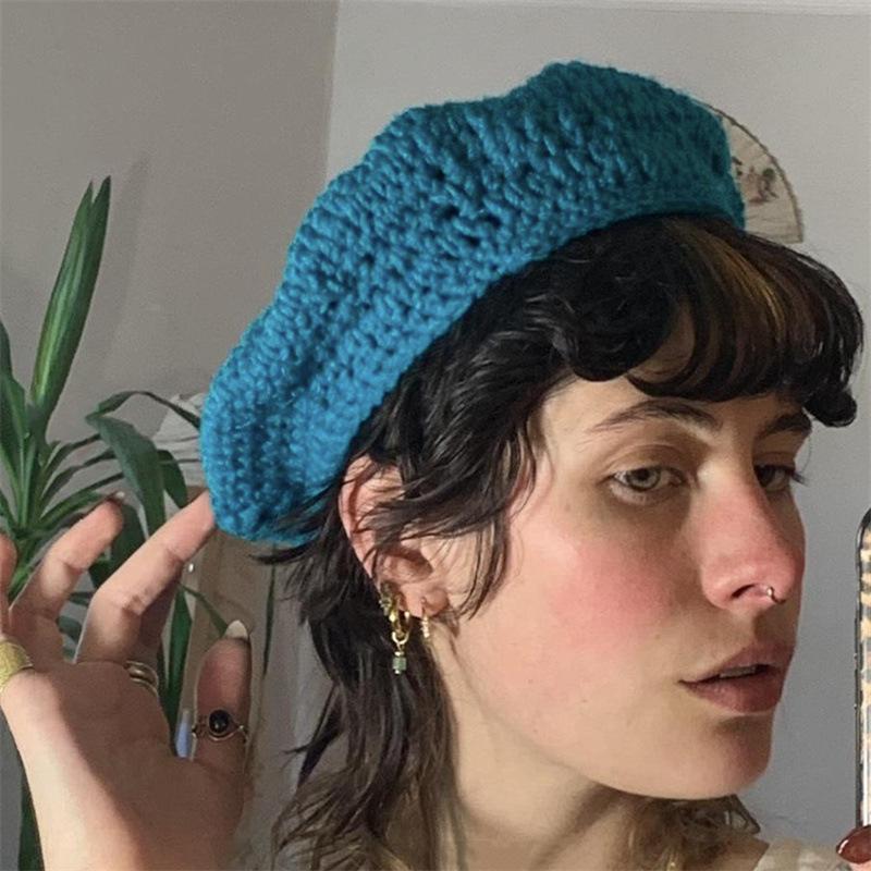 Новая вязаная крючком забавная разноцветная шапочка для парика с кудрявыми косами, персонализированная шапочка для взрослых Adult 57-59cm